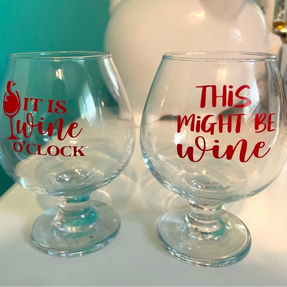 Two wine goblets - Picture 1 of 3